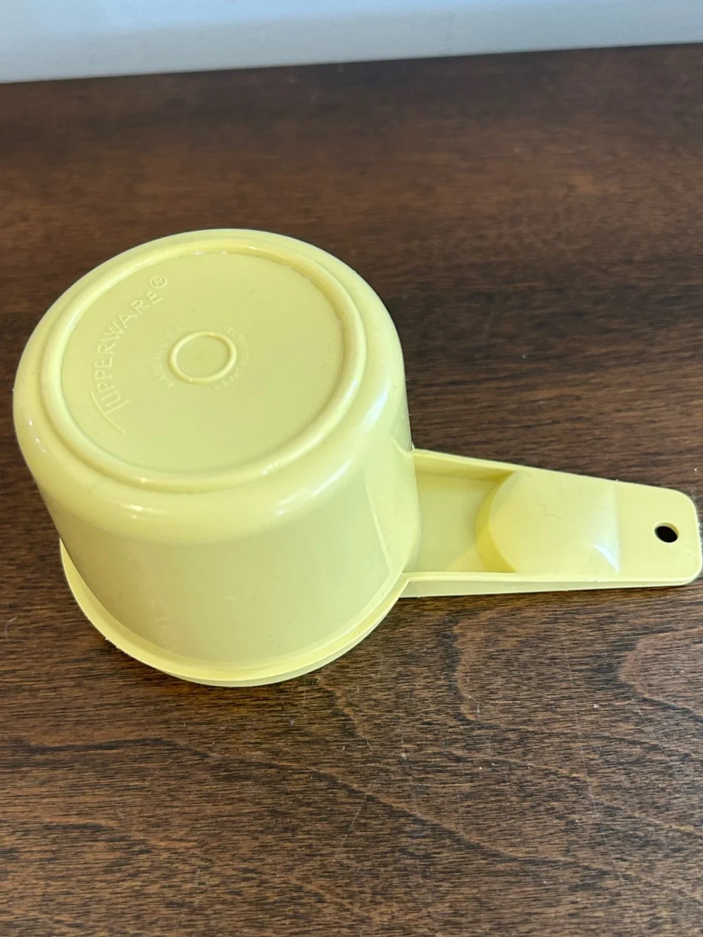 Vintage Tupperware Yellow Measuring Cup 2/3 Cup # 763-4 Replacement Made in USA.
